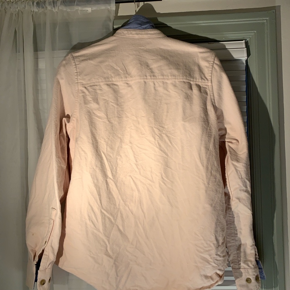L.L. Bean Light Pink Chamois Shirt - Picture 6 of 7